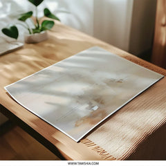 Abstract Painting Photographic Print, Neutral Tone Art Print, Beige Brown Wall Decor, Modern Art Print, Home Decor Art - Tawshia