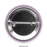 Breast Cancer Warrior Pinback, Pink Ribbon Pin, Awareness Pin, Strong Woman Gift, Survivor Gift, Breast Cancer Support, Advocate Pin - Tawshia