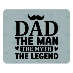 Dad The Man MousePad, Fathers Day Gift Idea, Funny Dad Mouse Pad, Unique Dad Gift, Office Decor, Gift for Him, Legendary Dad Mouse Pad - Tawshia