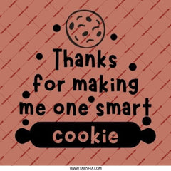 Smart Cookie Pinback Button, Teacher Appreciation Gift, Thank You Gift, Education Pin, End of Year Present, Student Gift, Funny Quote - Tawshia