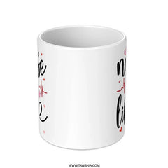 Nurse Life Mug, Gift for Nurse, Nursing Student, Medical Gift, Nurse Appreciation Gift, Heartbeat Mug, Nurse Coffee Mug, Doctor Mug - Tawshia