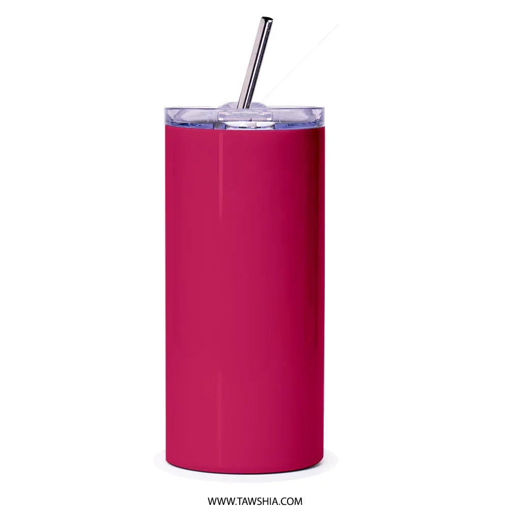 Versatile Hot Pink Tumbler with Straw for Everyday Use product type