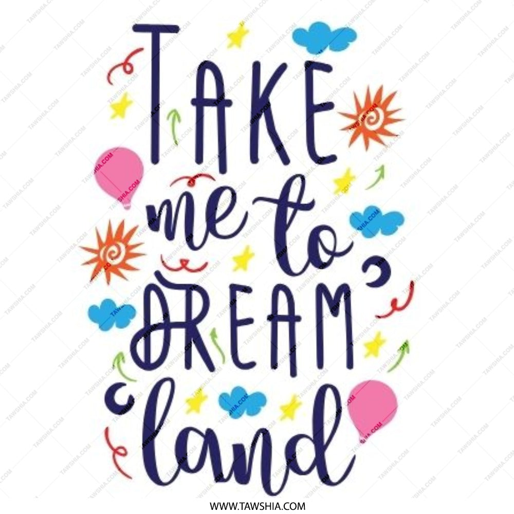 Dreamland Pinback Button, Cute Quote Button, Colorful Dream Land Button, Whimsical Pinback Badge, Fantasy Pin, Gift Idea - Tawshia