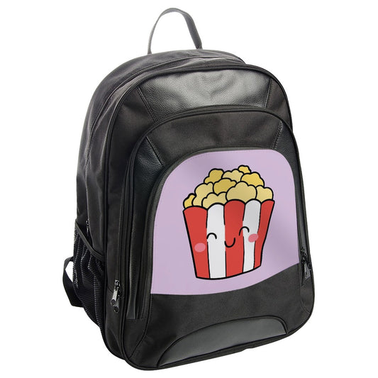 Popcorn Backpack, Cute Food Backpack, Kawaii Backpack, Snack Pack, Movie Night Backpack, Unique School Bag, Gift for Foodies - Tawshia