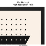 Modern Geometric Art, Triangle Wall Art, Minimalist Print, Black and White Wall Decor, Abstract Art Print, Contemporary Art - Tawshia