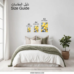 Lemon Photographic Prints, Botanical Art, Kitchen Decor, Citrus Artwork, Wall Art Decor, Modern Art Prints, Fruit Photography - Tawshia