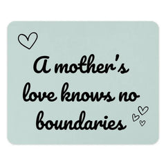 Mothers Love Mouse Pad, Heart Mousepad, Mom Quote Mouse Mat, Mothers Day Gift, Inspirational, Office Decor, Gift For Her, New Mom Present - Tawshia
