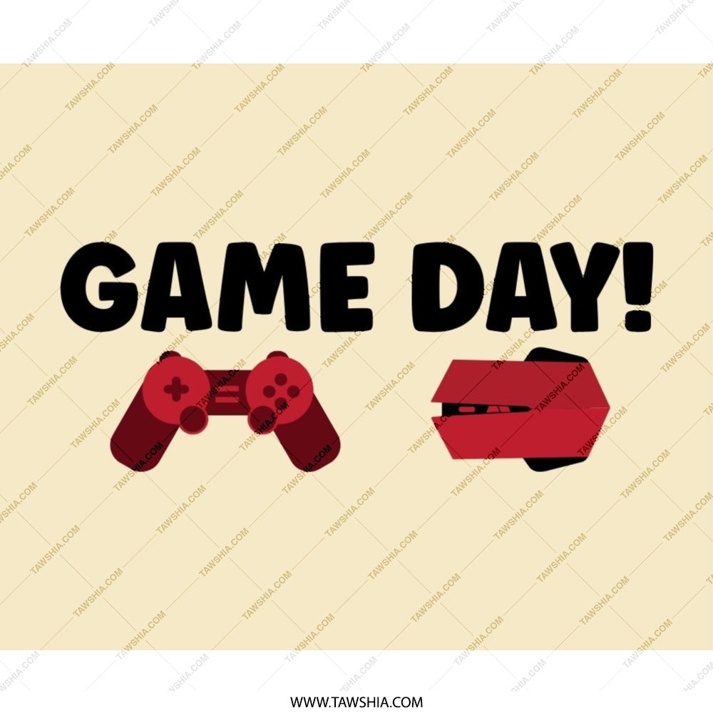 Game Day Mouse Pad, Gamer Gift, Gaming Mousepad, Console Lover, Controller Art, Home Decor, Office Accessory, Computer Mat, Desk Decor - Tawshia