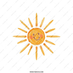 Smiling Sun Tote Bag, Happy Face Graphic Bag, Sunny Day Gift Bag, Cute Sunshine Bag, Yellow Sun Shoulder Bag, Everyday Carry Bag - Tawshia