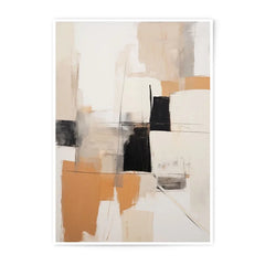 Abstract Photographic Print, Modern Wall Art, Beige Black Art Print, Neutral Art Decor, Contemporary Art, Home Decor, Minimalist Art Print - Tawshia
