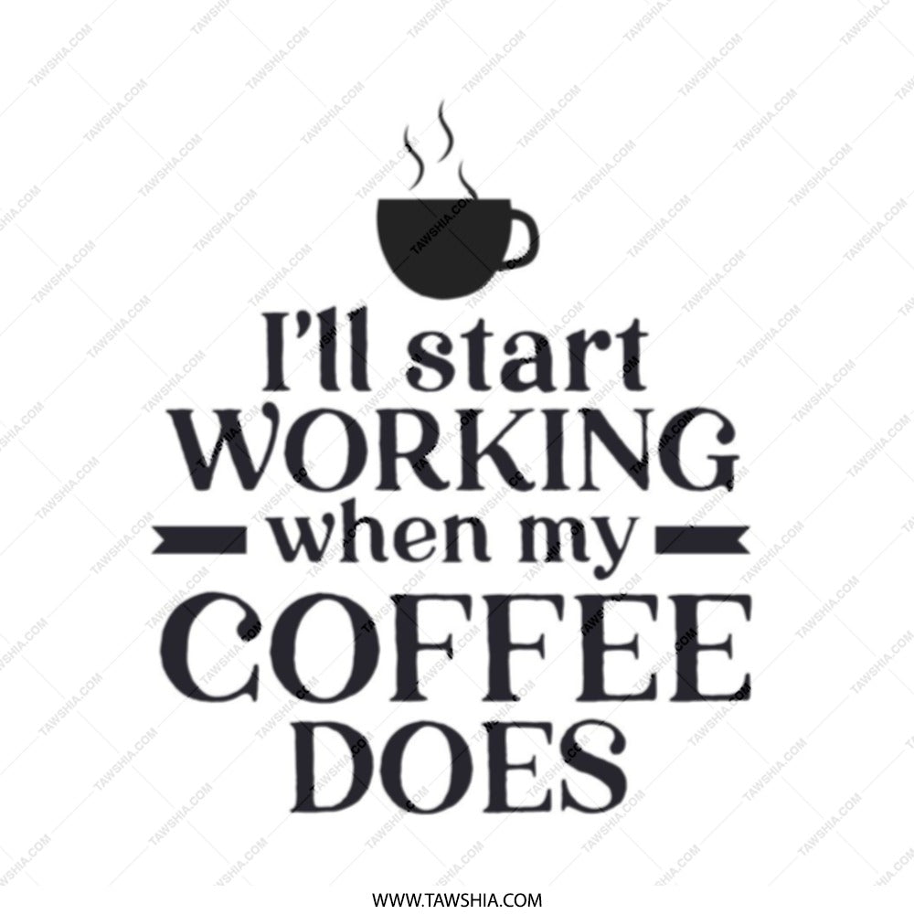 Funny Coffee Tote Bag, Coffee Lover Gift, Work Motivation Tote, Sarcastic Tote, Coffee Addict Bag, Novelty Tote Bag, Gift for Her - Tawshia
