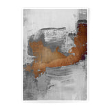 Abstract Art Photographic Print, Gray Brown Wall Decor, Modern Art Print, Home Decor Wall Art, Neutral Tone Art - Tawshia