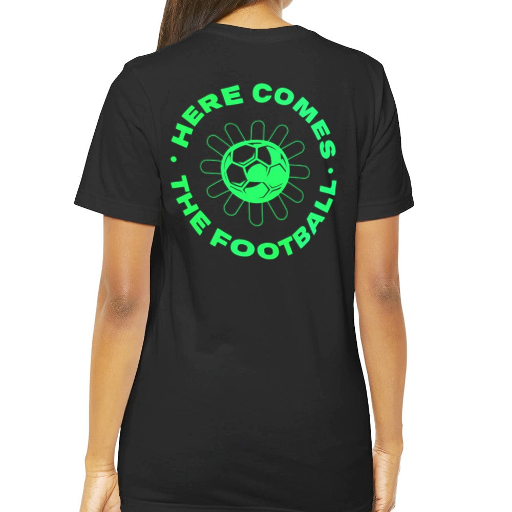 Here Comes The Football Graphic Tee Shirt product type