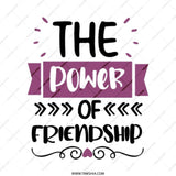 Friendship Tote Bag, Power of Friendship, Best Friends Gift, Friends Forever Bag, Cute Tote, Shopping Bag, Everyday Tote Bag - Tawshia
