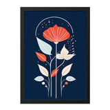 Abstract Floral Wall Art, Modern Flower Print, Botanical Wall Decor, Contemporary Art, Home Decor, Trendy Art Print - Tawshia