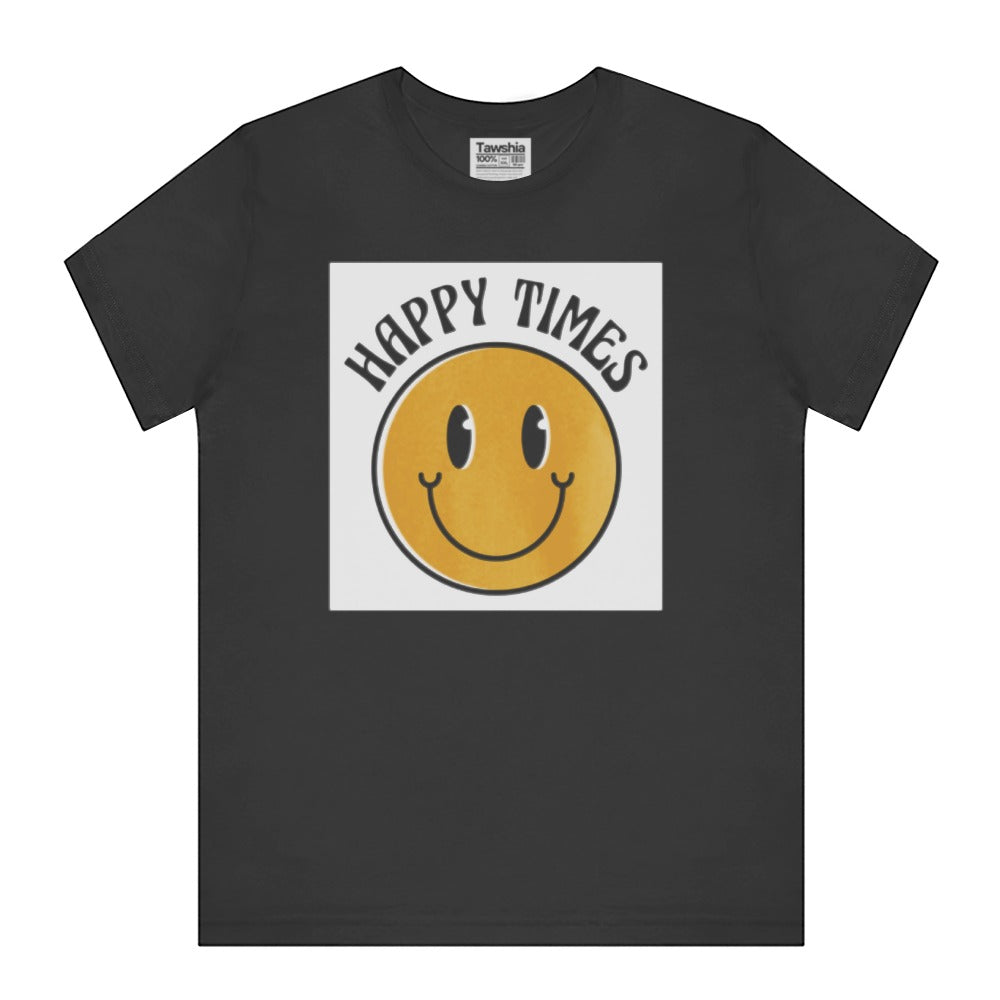 Happy Times Smiley Face Graphic T-shirt product type