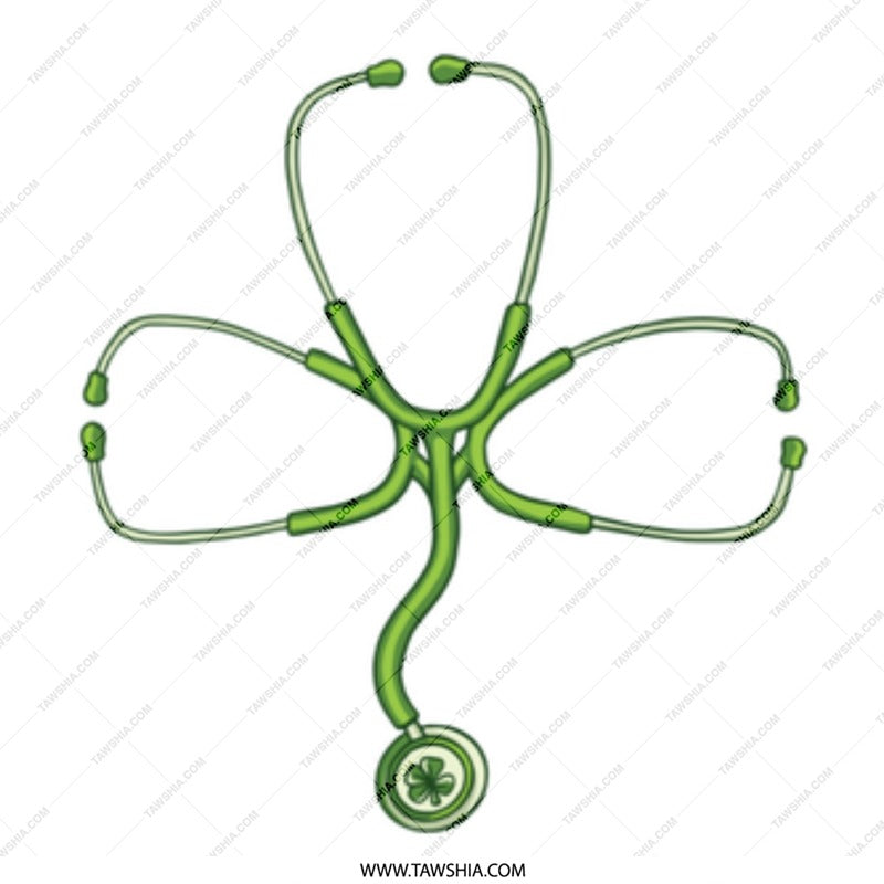 Unique Green Shamrock Medical Practitioner Product