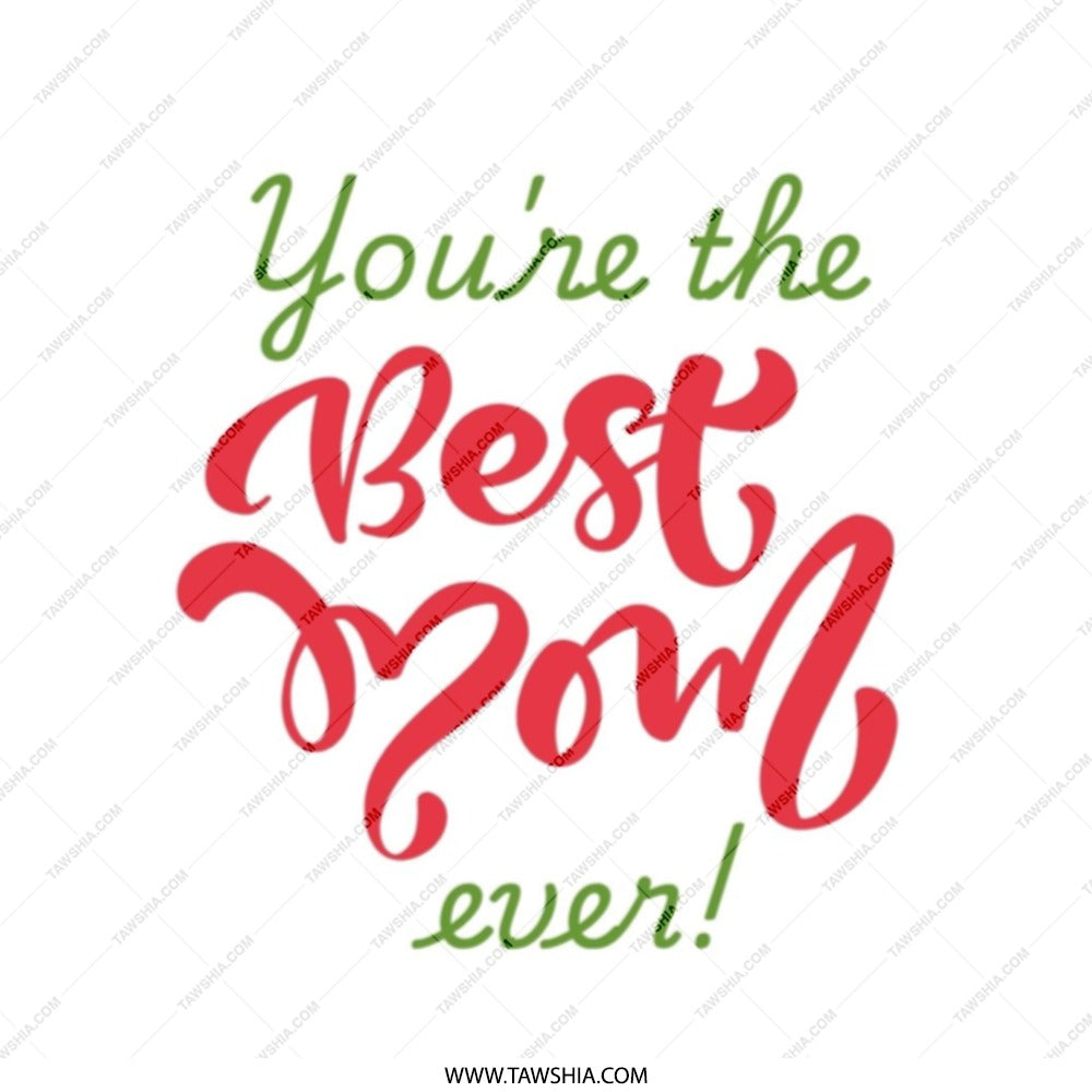 Best Mom Ever Tote Bag, Mother's Day Gift, Mom Appreciation, Shopping Bag, Everyday Bag, Gift for Her - Tawshia