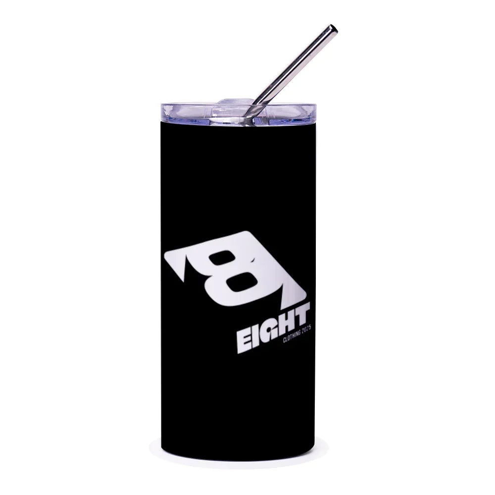 Stylish Black Eight Insulated Tumbler Cup product type