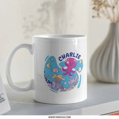Underwater Octopus Design Personalized Mug product