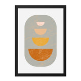 Abstract Geometric Wall Art, Mid Century Modern Print, Minimalist Art Decor, Boho Wall Decor, Home Decor - Tawshia