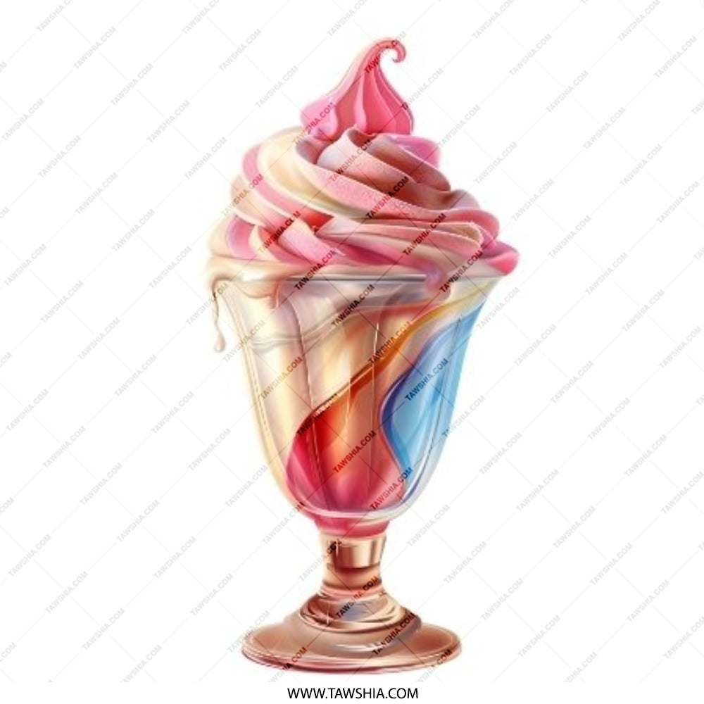Ice Cream Sundae Pinback Button, Sweet Treat Badge, Cute Food Button, Dessert Lover Gift, Colorful Pin Button, Unique Button, Party Favor - Tawshia