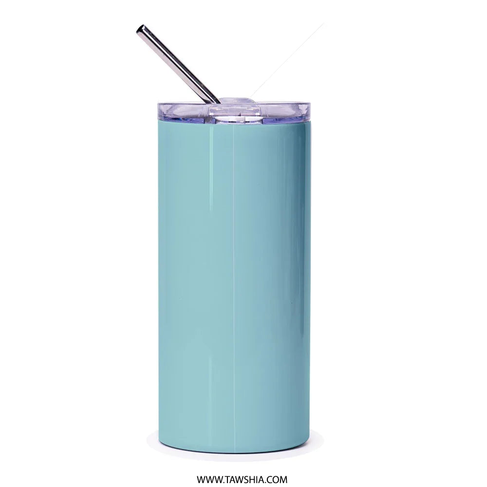 Stylish Aqua Blue Insulated Tumbler Drinkware Product