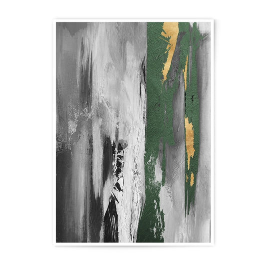 Abstract Art Photographic Print, Green Gold, Modern Wall Art, Home Decor, Contemporary Art Print, Living Room Art, Fine Art Print - Tawshia
