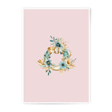 Floral Life Ring Photographic Prints, Nautical Home Decor, Coastal Art Print, Beach House Wall Art, Summer Prints, Flower Decoration - Tawshia