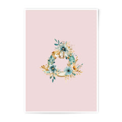 Floral Life Ring Photographic Prints, Nautical Home Decor, Coastal Art Print, Beach House Wall Art, Summer Prints, Flower Decoration - Tawshia