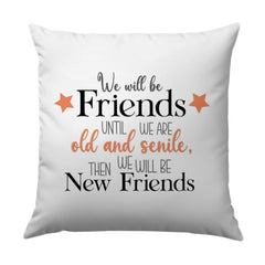 Best Friends Pillow, Old Friends Pillow, New Friends Pillow, Friendship Gift, Decorative Pillow, Home Decor Pillow, Gift for Bestie - Tawshia