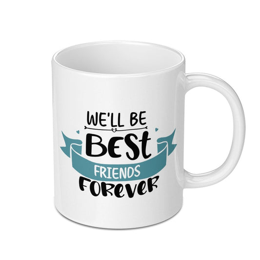 Best Friends Forever Mug, Friendship Gift, Cute Mug, Bestie Mug, BFF Gift, Long Distance Friendship, Personalized Mug - Tawshia