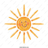 Smiling Sun Mug, Cute Sun Drawing Mug, Sunshine Coffee Cup, Happy Sun Mug, Positive Vibes Mug, Gift for Friend, Summer Mug, Kids Mug - Tawshia