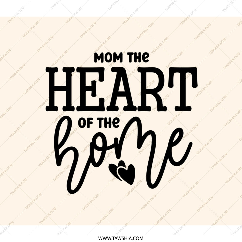 Mom Heart Home BackPack, Mothers Day Gift, Best Mom Ever BackPack, Loving Mom Present, Mothers Day Backpack, Mom Birthday Gift - Tawshia
