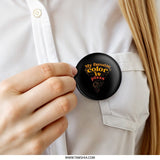 My Favorite Color Is Pizza Pinback Button, Funny Foodie Gift, Pizza Lover Badge, Quirky Pin, Fast Food Fan Pinback Button, Pizza Slice - Tawshia