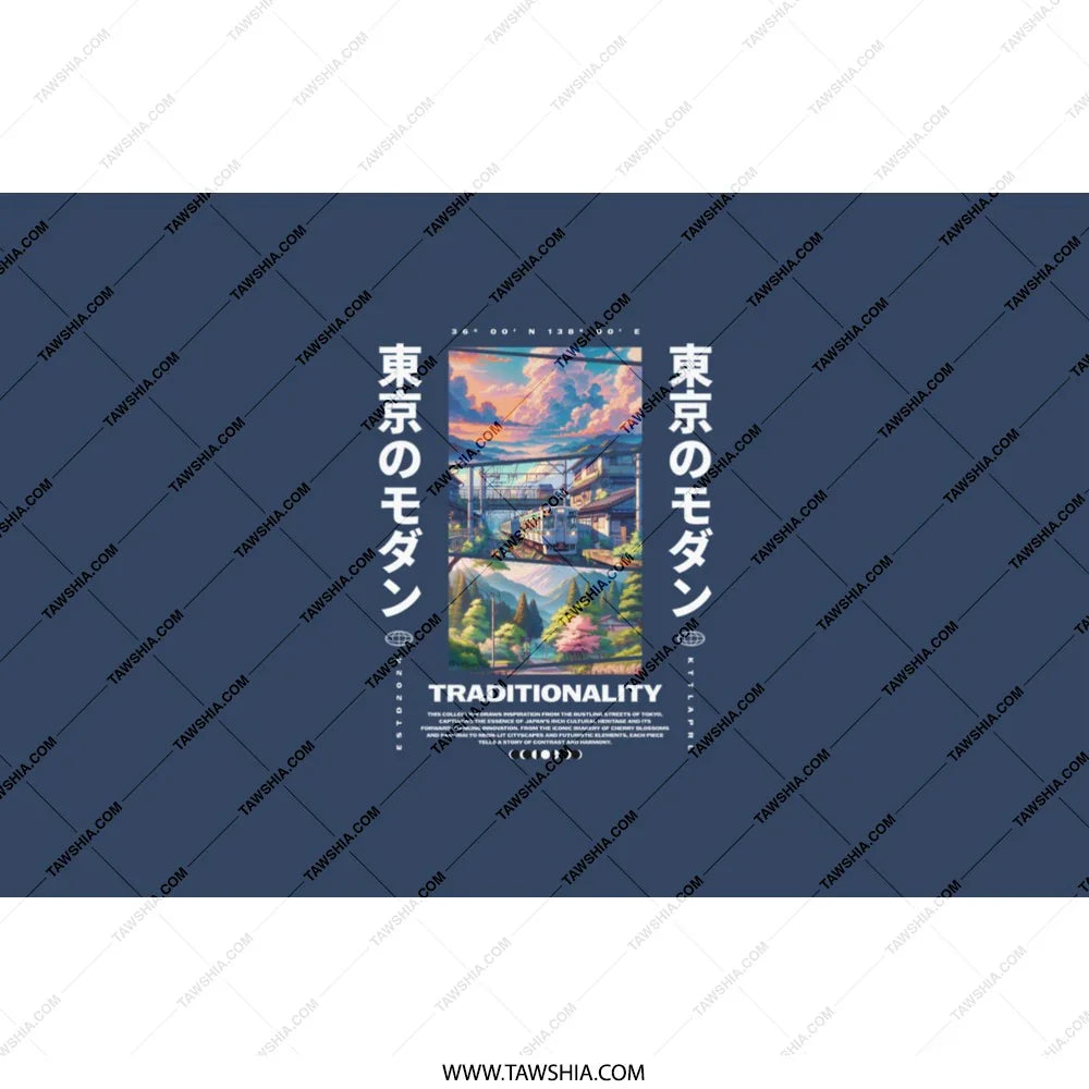 Beautiful Modern Tokyo Art Traditionality Poster product type