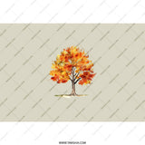 Autumn Tree Tumbler, Fall Colors Tree Image, Fall Season Art, Nature Lover Gift, Stylish Drinkware, Travel Tumbler, Unique Gifts - Tawshia