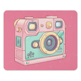 Vintage Style Retro Camera Illustration Mouse Pad Product Type