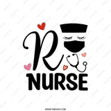 RN Nurse Pillow, Nurse Pillow Gift, Registered Nurse Pillow, Medical Pillow Decor, Heart Nurse Pillow, Healthcare Worker Pillow - Tawshia
