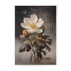 Anemone Photographic Print, Floral Wall Art, Flower Photography, Botanical Decor, Elegant Home Decor, Nature Photo, Gift Idea - Tawshia