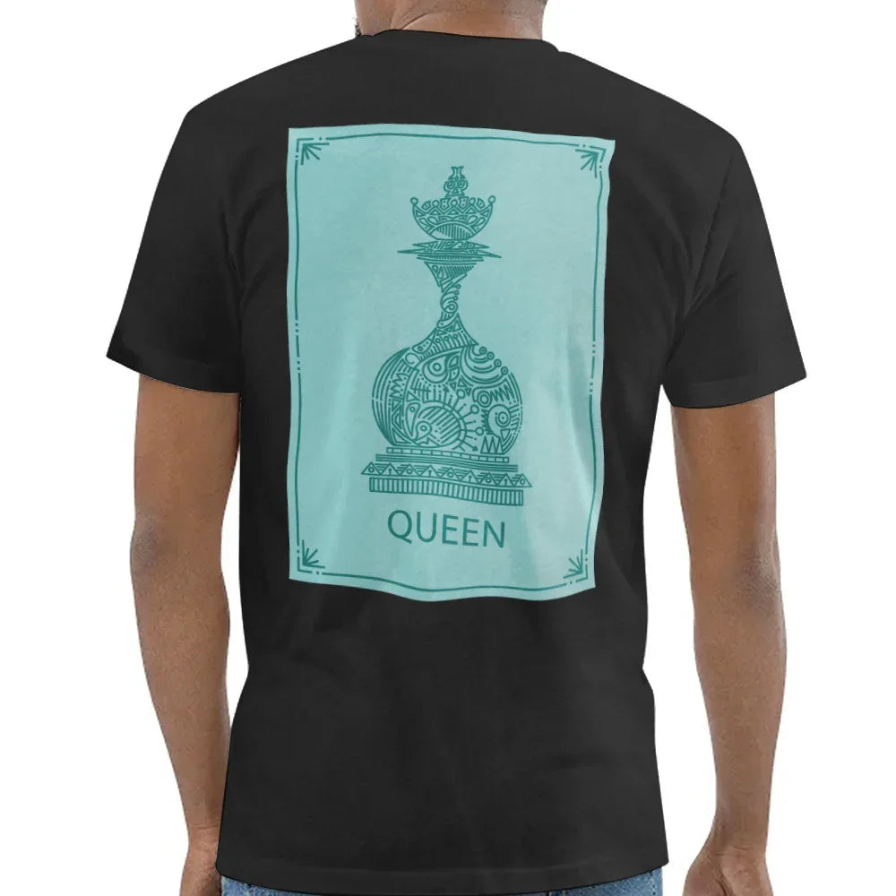 Queen Vintage Style Graphic Back Print Shirt product
