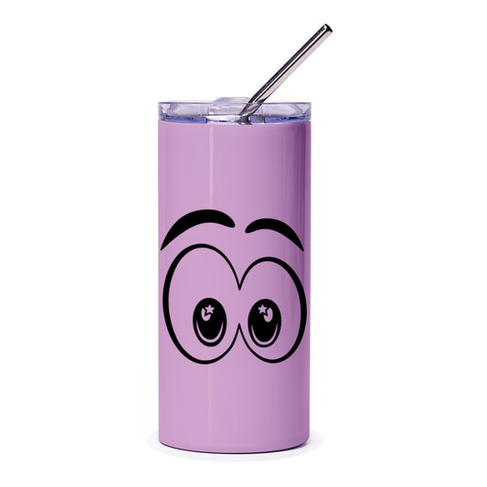 Googly Eyes Tumbler, Fun Tumbler Cup, Cartoon Eyes, Cute Tumbler, Drinkware, Novelty Gift, Unique Tumbler, Whimsical Tumbler, Gift Idea - Tawshia