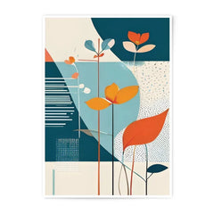 Abstract Floral Photographic Print, Modern Art Print, Flower Wall Art, Botanical Home Decor, Minimalist Art - Tawshia