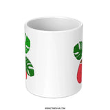 Monstera Mug, Plant Lover Gift, Trendy Home Decor, Houseplant Gift, Coffee Mug, Tea Mug, Unique Mug, Plant Mug, Tropical Mug - Tawshia