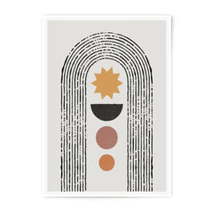 Abstract Photographic Print, Boho Wall Art, Geometric Star Art, Modern Home Decor, Minimalist Print, Trendy Art Print, Stylish Photo Print - Tawshia