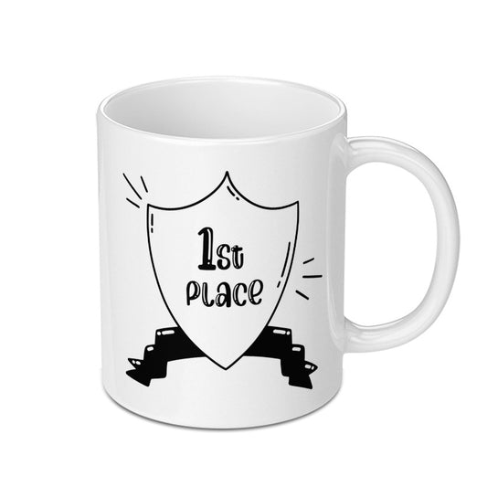 1st Place Award Mug, Winner Gift Mug, Achievement Present, Champion Mug, Best Gift Mug, Victory Celebration Mug - Tawshia