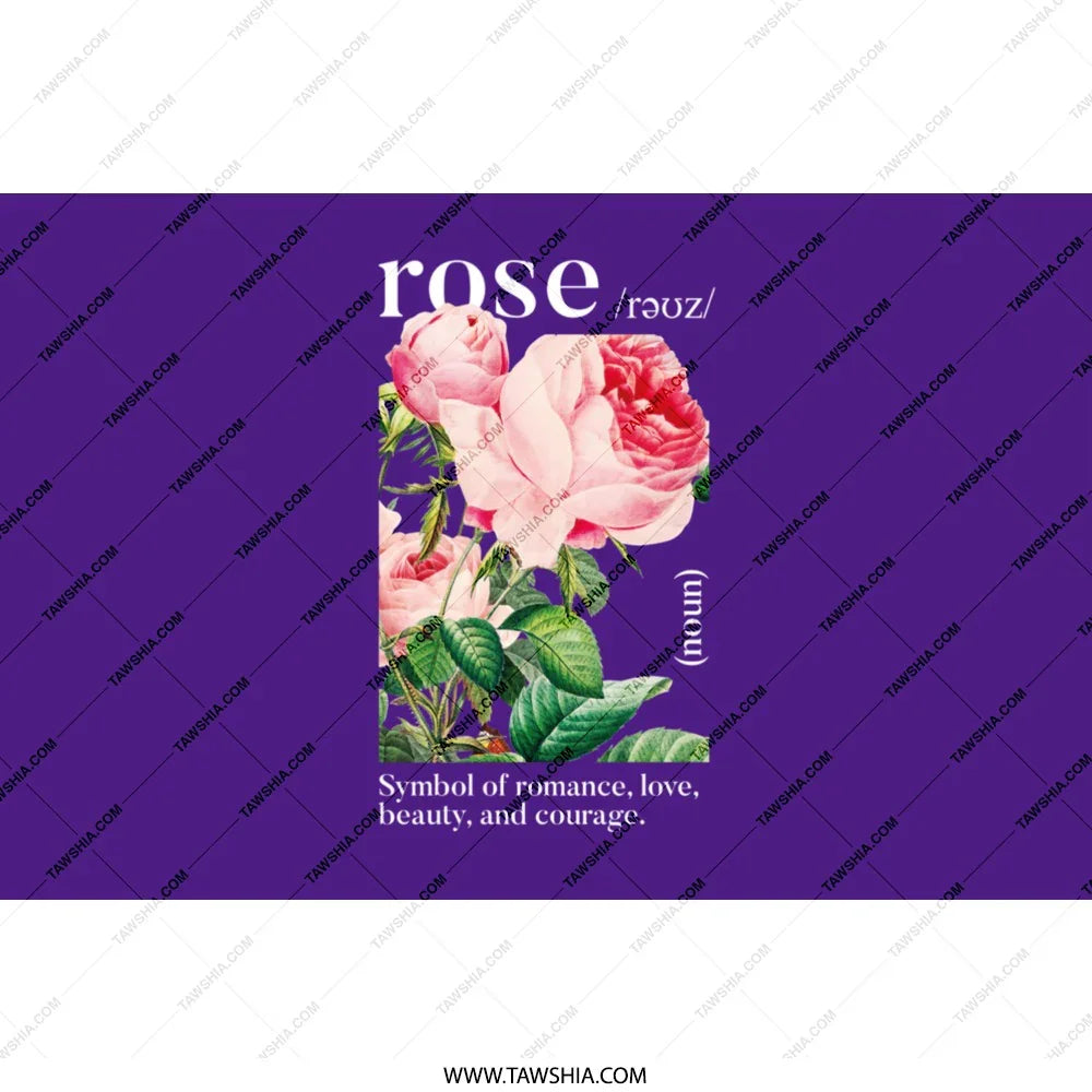 Symbol of Romance Love Beauty Rose Wall Art product