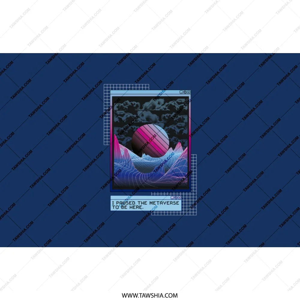 I Paused The Metaverse To Be Here shirt product