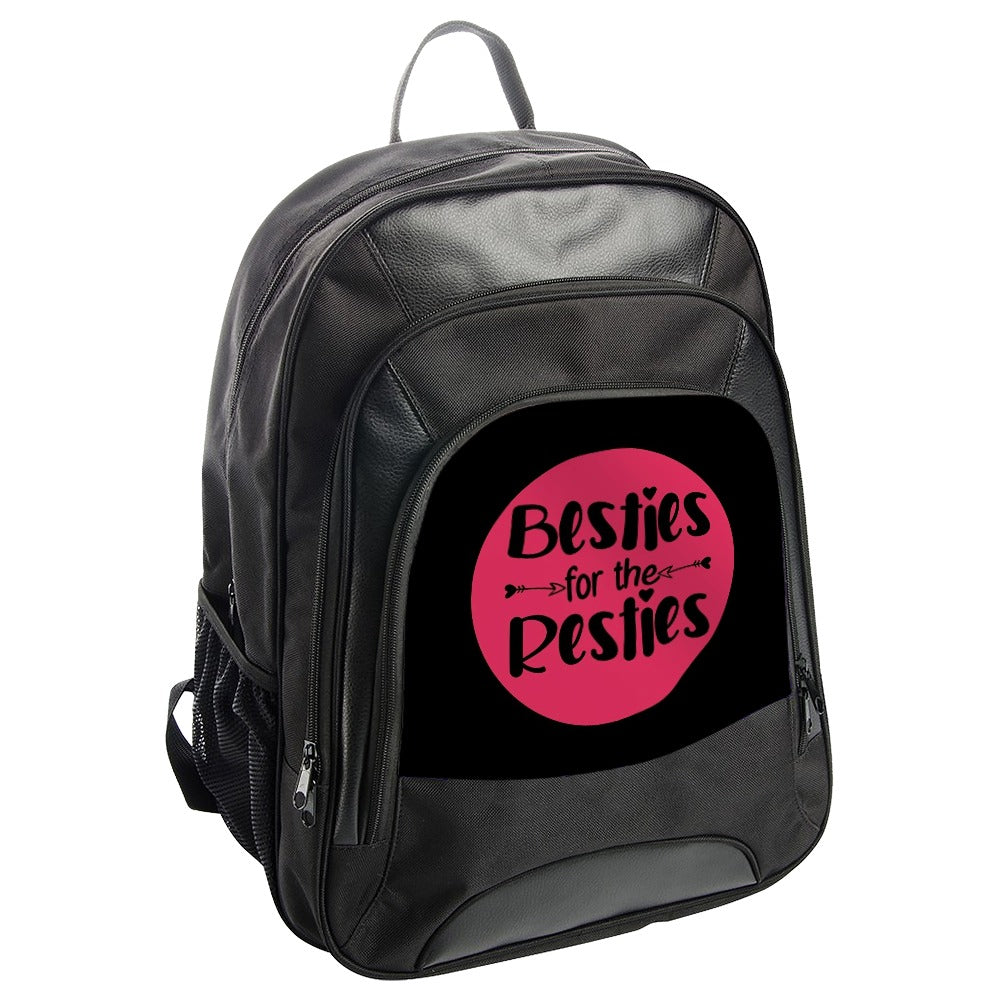 Besties for the Resties Backpack, Matching Backpacks for Friends, Friendship Gift, Cute Backpack, Gift for Best Friend, School Backpack - Tawshia