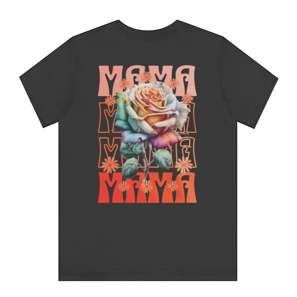 Colorful Rose Mama Graphic T-Shirt product type